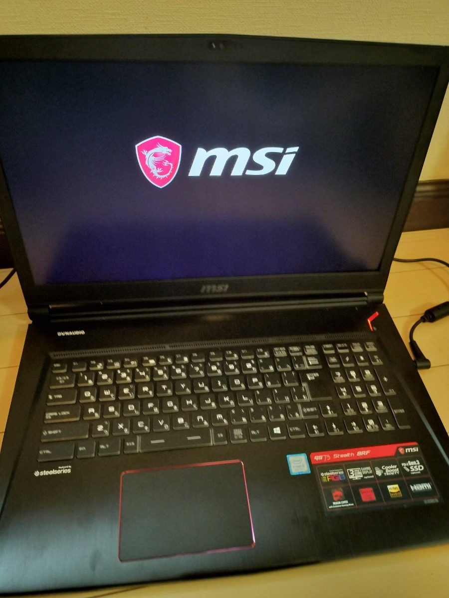 2023年最新】ヤフオク! -msi ノートパソコン(Windows)の中古品・新品