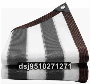  shade net 4M*4M gray . white high density poly- echi Len dustproof veranda carport sunshade shade . ultra-violet rays net 85% roof yard . under 