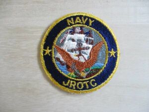 【送料無料】アメリカ海軍JROTC士官学校パッチ刺繍ワッペン/patchネイビーNAVY米海軍USN米軍Junior Reserve Officers Training Corps M31