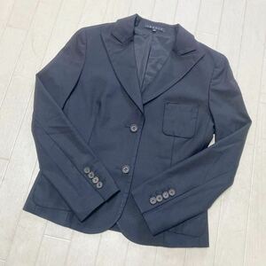 3660☆ Theory セオリー トップス テーラードジャケット ビジネス レディース 2 ブラック 日本製