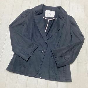 3689* ef-de ef-de tops jacket tailored jacket business Event lady's 9 black 