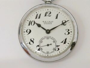 ♪yo1065-2 167 SEIKO セイコー PRECISION 15石 手巻き 懐中時計 アンティーク 稼働