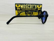 MOSCOT モスコット サングラス ★MILTZEN★伊達眼鏡 ウェリントン 艶消し 黒縁 カラーレンズ パープル 未使用 美品_画像4