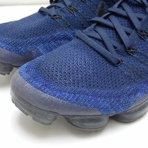 ☆NIKE/ナイキ AIR VAPORMAX/エアヴェイパーマックス FLYKNIT スニーカー 30cm/ネイビー/849558-400/フライニット&1928100008_画像5