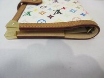 ルイヴィトン LOUIS VUITTON アジェンダPM モノグラムマルチカラー 手帳カバー ブロン 白 ホワイト_画像5