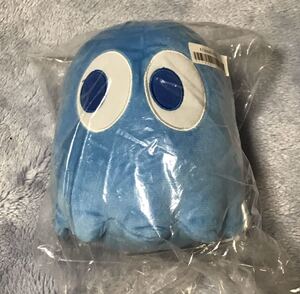 【パックマン】 お手玉ぬいぐるみ 青モンスター　新品　非売品