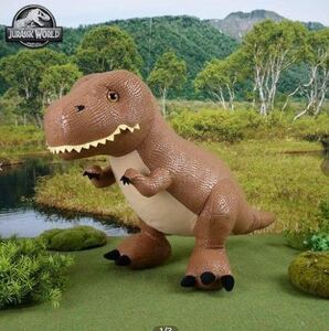 【ジュラシックワールド】ジュラシックパーク　ギガジャンボぬいぐるみ　T.REX ティラノサウルス　約65ｃｍ　新品　非売品