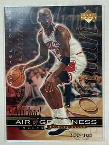 UD Michael Jordan serial100/100card マイケルジョーダンシリアルカード　100/100　激レアナンバー