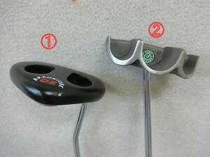 E667　ARROWTUBE、BOCCIERI GOLF　パター２本セット