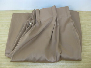 SANGETSU サンゲツ カーテン 巾116cm×丈84cm CK5545 ブラウン ポリエステル100%