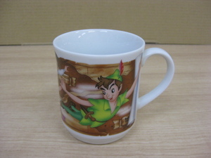 Tokyo Disneyland Peter Pan Cup Mug Cup Obit 1998 Retro Pretro Plevected Up (Higashi Osaka) приветствуется