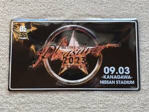 B'z 会場限定 メモリアルプレート 9/3 横浜 日産スタジアム 神奈川 9.3 B'z LIVE-GYM Pleasure 2023 STARS ビーズ