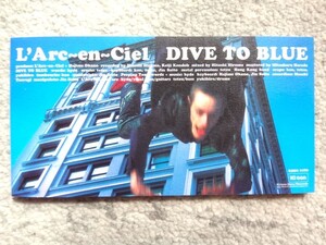 a【 L'Arc～en～Ciel ラルクアンシエル / Dive To Blue 】8cmCD CDは４枚まで送料１９８円