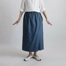 １０００円からスタート　８２ｃｍ　フラップ　エプロン　巻きラップ 　スカート　パンツ　上質コットン　ペンシルスカートA71A_画像8
