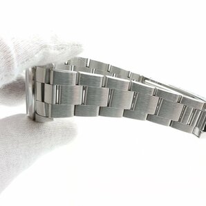 【OH・磨き済み】 ROLEX ロレックス オイスターパーペチュアル デイト 15200 P番 メンズ 腕時計 自動巻 美品 動作品 黒文字盤の画像9