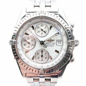 BREITLING Breitling Chronomat A13050 men's wristwatch self-winding watch AT chronograph Date operation goods 