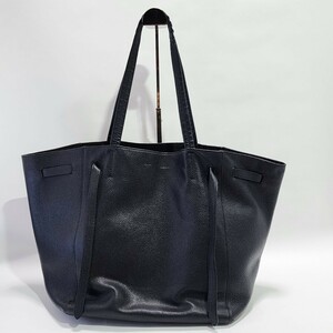 美品　希少　CELINE セリーヌ カバファントム レザー トートバッグ　黒