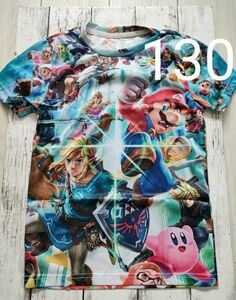 半袖Tシャツ　スマブラ　新品　130 海外製品