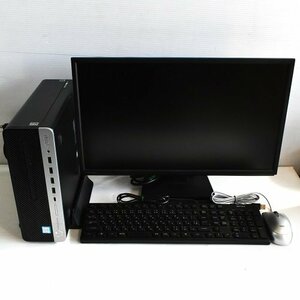 ★【送料無料】現状渡し デスクトップパソコン一式 HP ProDesk 600 G4 SFF / LCD-AD223EDB-B2〈7628279-2〉★