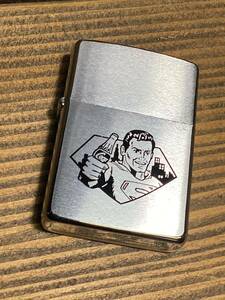 @ Vintage【 Coca-Cola & SUPERMAN ZIPPO 】 1978年製造 コカコーラ & スパーマン ジッポー 新品 経年保管品 検) 希少 当時物