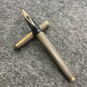 PE684□SHEAFFER シェーファー 万年筆 ペン先 14K インペリアル スターリングシルバー 筆記未確認 USA製 ダイヤモンドカット