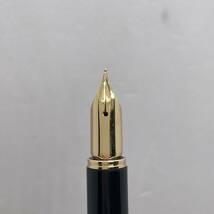 PE707□SHEAFFER シェーファー 万年筆 マットブラック 筆記未確認 箱付き 細軸_画像6