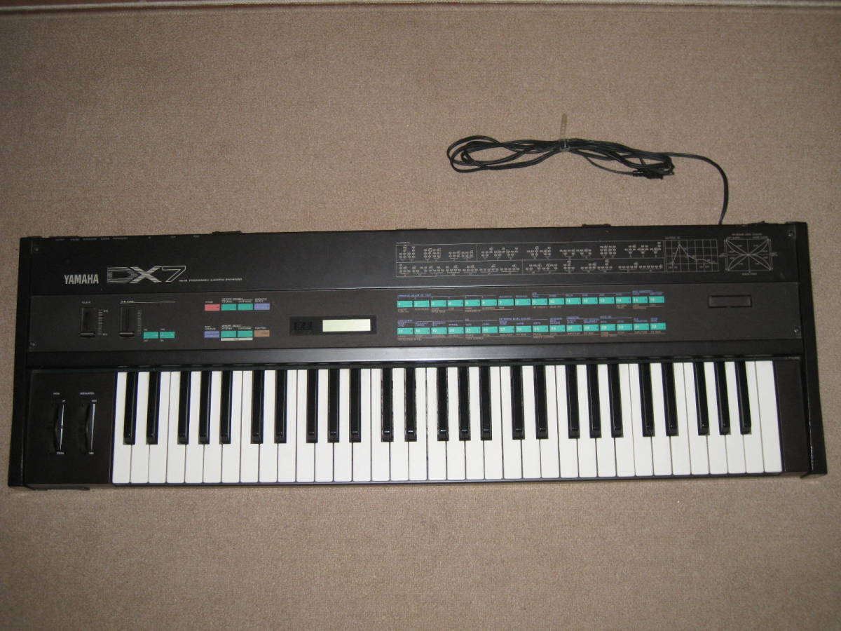 2023年最新】ヤフオク! -yamaha dx7(鍵盤楽器)の中古品・新品・未使用