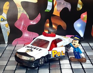 絶版 トミカ 日産 セドリック パトカー ミッキー 警官 人形 ディズニー エディション ミニカー TOMICA Disney Edition NISSAN CEDRIC TOMY