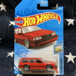 【未開封】ホットウィールHot Wheels USカード VOLVO 850 ESTATE ボルボ エステート 北米版