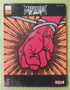  Metallica se in to* Anne ga-ST.ANGER TAB. attaching guitar score postage 185 jpy METALLICA