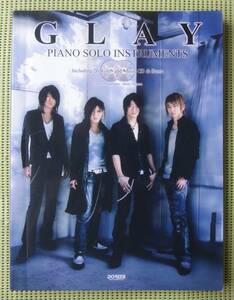 グレイ・ピアノ・ソロ・インストゥルメンツ GLAY ピアノスコア CD2枚付　♪良好♪ 送料185円