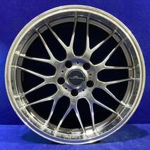 希少!＊HINODEX STERN(シュテルン)＊18インチホイール＊18x8JJ/オフセット+45/PCD114.3-5H＊4本セット＊廃盤?_画像8