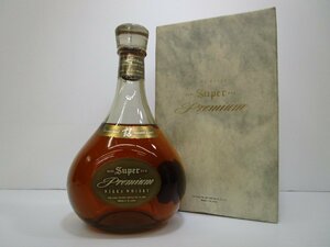 ニッカ ウイスキー スーパー プレミアム レアオールド 750ml 43% NIKKA Premium 国産 未開栓 古酒 箱付き 発送先広島県限定/A34223