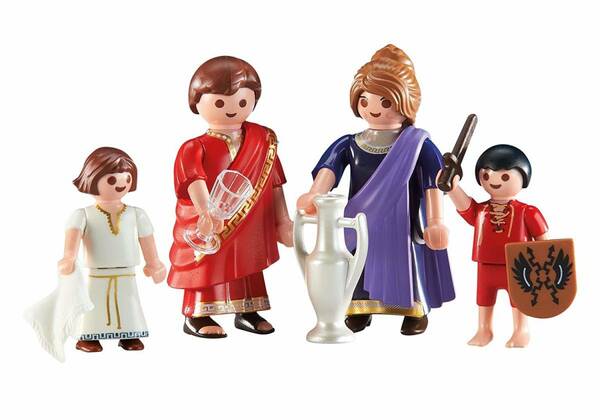 即決！新品 PLAYMOBIL プレイモービル 6493 ローマの家族