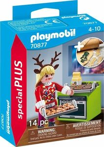  быстрое решение! новый товар PLAYMOBIL 70877 специальный плюс Рождество Baker Play Mobil 