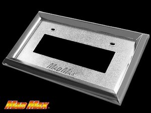 MADMAX for truck goods plating number frame 20mm angle ... small medium sized car / Carry Hijet Pixis Sambar Minicab [ postage 800 jpy ]