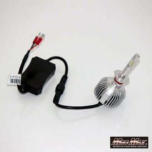 バイク/カー用品 LEDヘッドライト H1 ヘッドライトランプ 6000K ホワイト発光 12V 2個SET/オデッセイ アベンシス モビリオ【送料800円】