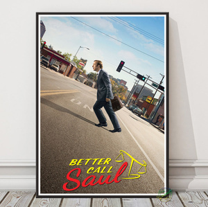  C1939 ベター・コール・ソウル Better Call Saul キャンバスアートポスター 50×70cm イラスト インテリア 雑貨 海外製 枠なし D