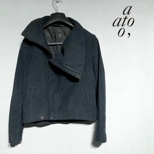 ato Ato pea coat cotton 36 rider's jacket 