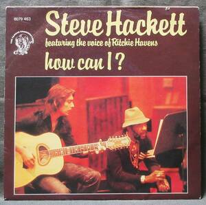 7''EP 伊/カリスマ Steve Hackett [How can I? /Kim] 2ndアルバム’’PLEASE DON’T TOUCH''から/1978年/CHARISMA/6079 463