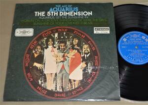 (LP) 稀少! 台湾盤! フィフス・ディメンション [輝く星座(アクエリアス)] THE 5TH DIMENSION/THE AGE OF AQUARIUS/第一唄片/FL-1754