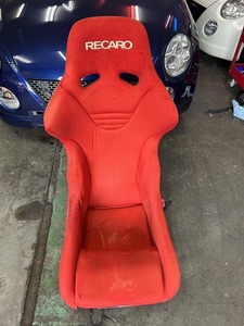 【売切】コペン L880Kで使用 レカロ RECARO フルバケット シート レール ベルトキャッチ付 評価新規/一桁/悪い多い方入札不可