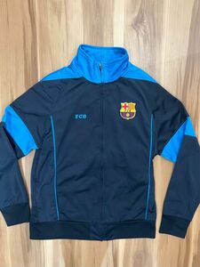 人気　FCB バルセロナ　ジャージブルゾン　Ｌ　海外　アウター