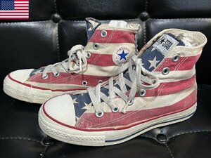 コンバース USA製 オールスター ハイ 星条旗 23cm スター&ストライプス CONVERSE ALLSTAR HI STAR&STORIPES 米国製