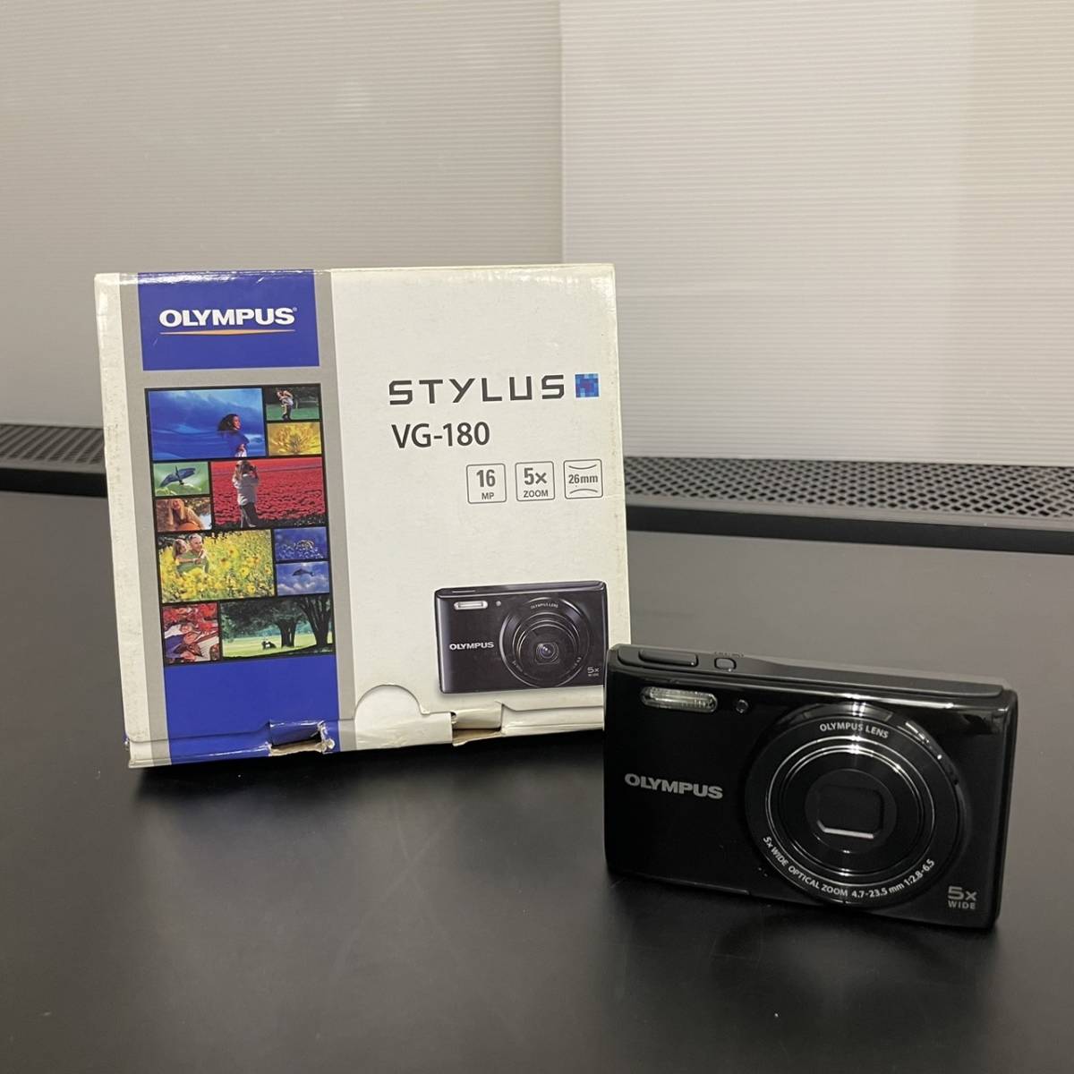 オリンパス OLYMPUS STYLUS VG-180 [レッド] オークション比較 - 価格.com