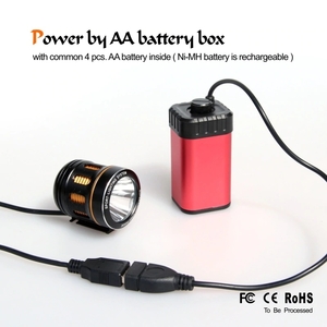 . electro- vessel product 123:USB power supply supply mobile battery AA battery 4ps.@ serial use [ aluminium ]