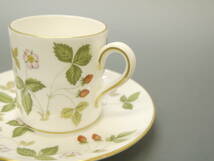 a77【15点まとめ売り】ウェッジウッド WEDGWOOD ワイルドストロベリー WILD STRAWBERRY イチゴ 金彩 カップ＆ソーサー/デミダス/マグカップ_画像9