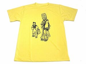 イエロー　虚無僧　ドライ　Ｔシャツ 黄色