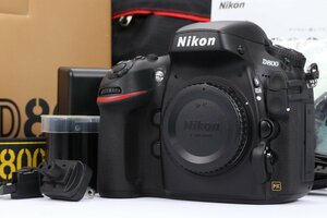 【 極美品 | 動作保証 】 Nikon D800 ボディ 【 シャッター数わずか600回の大変きれいなお品 | カメラバッグ追加付属 】