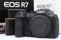 【 極美品 | 動作保証 】 Canon EOS R7 ボディ 【 バッテリー劣化なし | 使用感が大変薄いおすすめのお品 】_画像1